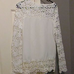 boho blouse never worn